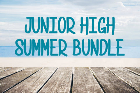 Junior High Ministry Summer Bundle